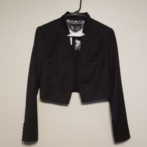 NWT White House Black Market Black Blazer Size 6